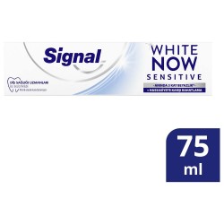 Signal Diş Macunu White Now Sensitive Anında 3 Kat Beyazlık 75 ml Signal Diş Macunu White Now Sensitive Anında 3 Kat Beyazlık 75 ml