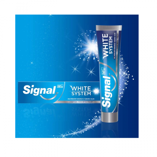 Signal White System Diş Macunu Original Beyaz Dişler 75 ml
