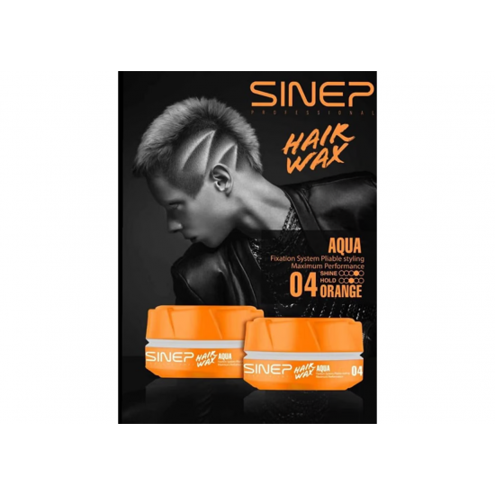 Sınep Hair Wax 4 Aqua Orange 150ml