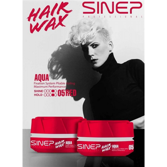 Sınep Hair Wax 5 Aqua Red 150ml