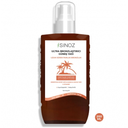 Sinoz Kusursuz Bronzlaştırıcı Güneş Yağı Spreyi 200 Ml Sinoz Kusursuz Bronzlaştırıcı Güneş Yağı Spreyi 200 Ml