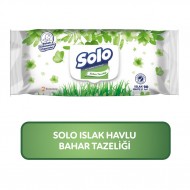 Solo Bahar Tazeliği Islak Havlu Mendil 90'lı
