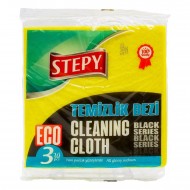 Stepy Black Temizlik Bezi (3'lü) Stepy Black Temizlik Bezi (3'lü)