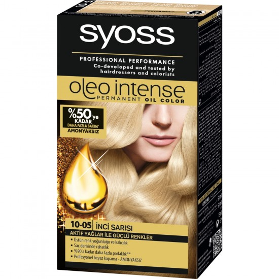 Syoss Oleo Intense Color 10-05 İnci Sarısı