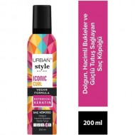 URBAN Care Style Guide Iconic Curl Hacimli Bukleler Sağlayan Saç Köpüğü-Güçlü Tutuş-Vegan-200 ml URBAN Care Style Guide Iconic Curl Hacimli Bukleler Sağlayan Saç Köpüğü-Güçlü Tutuş-Vegan-200 ml