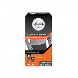 Veet Men Özel Bölgeler İçin Tüy Dökücü Krem Seti  Veet Men Özel Bölgeler İçin Tüy Dökücü Krem Seti