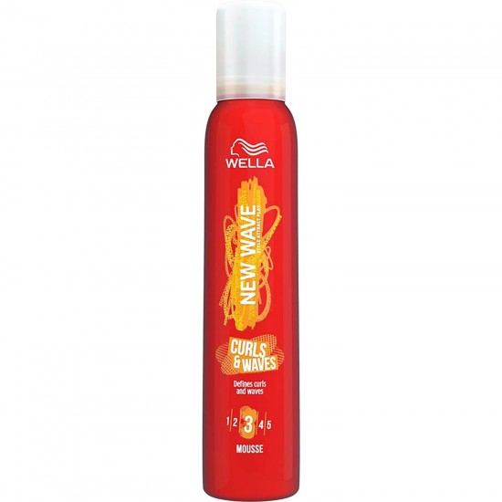 Wella New Wave Isı Koruyuculu Bukle Köpük 200 ML