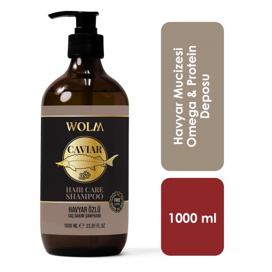 Wolm Havyarlı Saç Bakım Şampuanı 1000 Ml