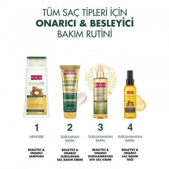 Bioblas Botanic Oils Argan Yağlı Sıvı Saç Kremi 200 Ml