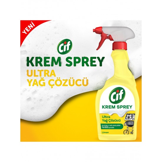 CIF KREM SPREY 750 ML LIMONLU