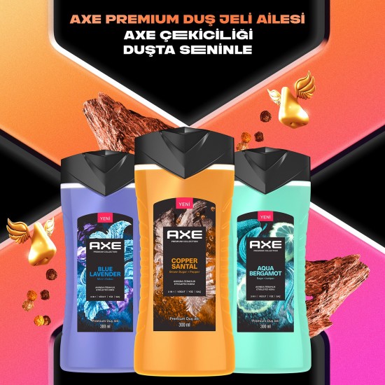 AXE DUS JELI COPPER SANTAL 300 ML