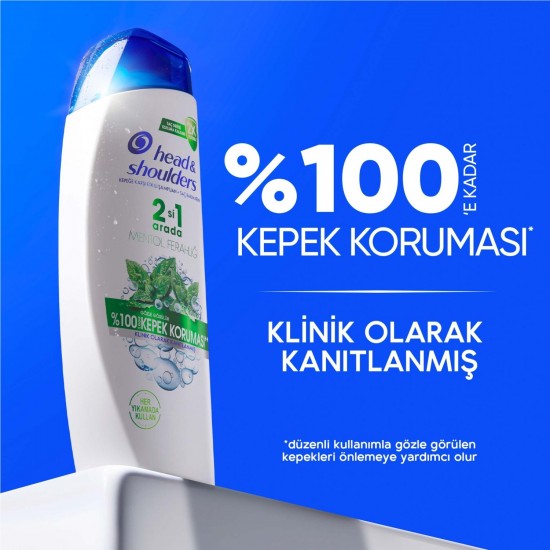 H&S Sampuan Mentol Ferahligi 2in1 330 ml