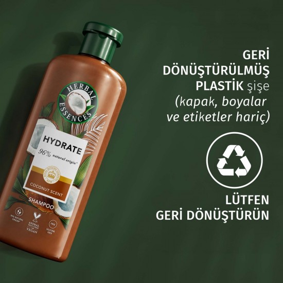 HERBAL ESSENCES SAMP HINDISTAN CEVIZI 350ML