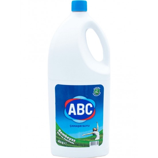 ABC C-SUYU BEYAZ VE PARLAK 4 LT