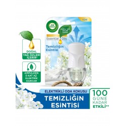 Air Wick Air Wick Elektrikli Kit Oda Kokusu Temizliğin Esintisi ( 1 Adet Cihaz + 1 Adet Yedek Şişe ) Air Wick Air Wick Elektrikli Kit Oda Kokusu Temizliğin Esintisi ( 1 Adet Cihaz + 1 Adet Yedek Şişe )