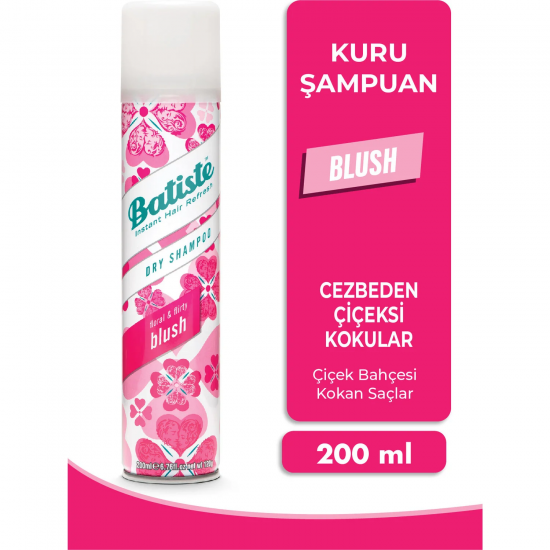 BATISTE KURU SAMPUAN BLUSH 200 ML