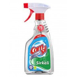 Camsil Matik Sirkeli Cam Temizleme Spreyi 500 ml Camsil Matik Sirkeli Cam Temizleme Spreyi 500 ml