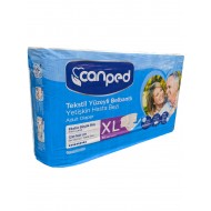 Canped Belbantlı Tekstil Yüzeyli Hasta Bezi Ekstra Büyük Xl 30 Adetli Canped Belbantlı Tekstil Yüzeyli Hasta Bezi Ekstra Büyük Xl 30 Adetli