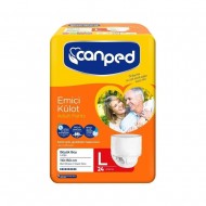 Canped Emici Külot Hasta Bezi Büyük Boy(Large) 24 Adet Canped Emici Külot Hasta Bezi Büyük Boy(Large) 24 Adet
