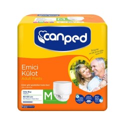 Canped Emici Külot Hasta Bezi Orta Boy(Medium) 24 Adet Canped Emici Külot Hasta Bezi Orta Boy(Medium) 24 Adet