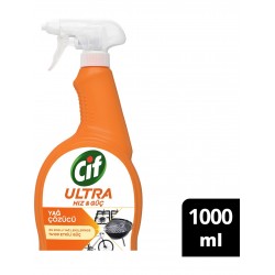 Cif Ultra Hız & Güç Yağ Çözücü Sprey Leke ve Kir Çıkarıcı 1000 ML Cif Ultra Hız & Güç Yağ Çözücü Sprey Leke ve Kir Çıkarıcı 1000 ML
