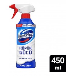 Domestos Köpük Gücü Köpük Çamaşır Suyu Beyaz Sabun 450 ml Domestos Köpük Gücü Köpük Çamaşır Suyu Beyaz Sabun 450 ml