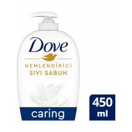 Dove Nemlendirici Sıvı Sabun Caring 1/4 Nemlendirici Krem Etkili 450 ml