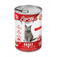 Energy Kedi Maması Islak 400 gr Sığır Etli