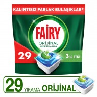 Fairy Hepsi Bir Arada Özel Seri Tablet 29'lu 392 G Fairy Hepsi Bir Arada Özel Seri Tablet 29'lu 392 G