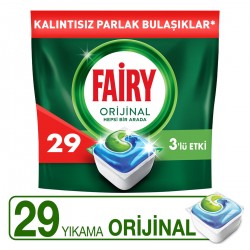 Fairy Hepsi Bir Arada Özel Seri Tablet 29'lu 392 G Fairy Hepsi Bir Arada Özel Seri Tablet 29'lu 392 G