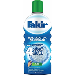 Fakir Nano Teknolojili Halı ve Koltuk Şampuanı (Elde) Fakir Nano Teknolojili Halı ve Koltuk Şampuanı (Elde)
