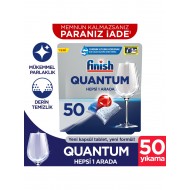 Finish Quantum 50 Kapsül Bulaşık Makinesi Deterjanı Tableti Finish Quantum 50 Kapsül Bulaşık Makinesi Deterjanı Tableti