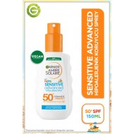 Garnier Ambre Solaire Sensitive Advanced Çocuk Hipoalerjenik Güneş Koruyucu Sprey SPF50+ 150ML Garnier Ambre Solaire Sensitive Advanced Çocuk Hipoalerjenik Güneş Koruyucu Sprey SPF50+ 150ML