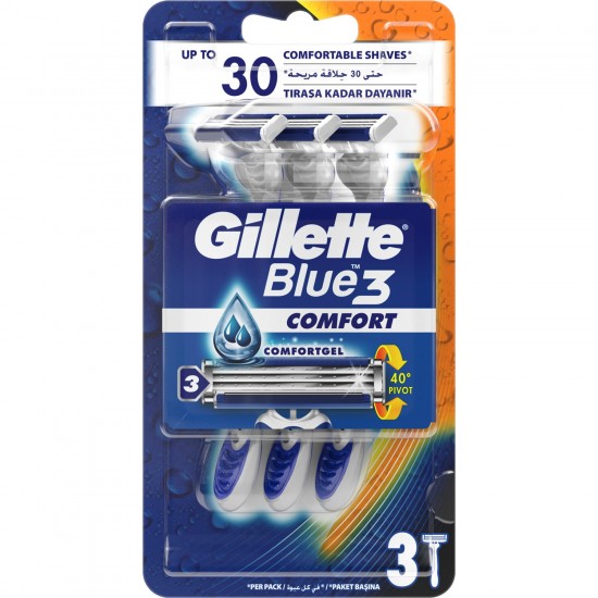 GILLETTE BLUE3 3 LU