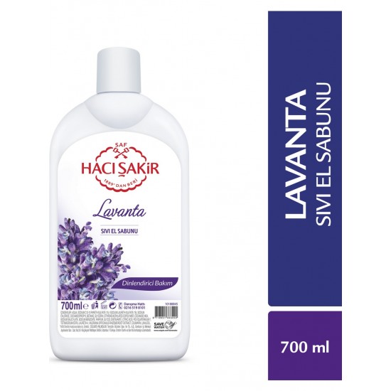 H.SAKIR SIVI EL SABUNU LAVANTA 700 ML H.SAKIR SIVI EL SABUNU LAVANTA 700 ML