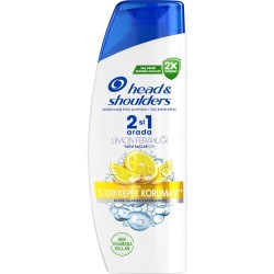 Head & Shoulders Limon Ferahlığı 2si1 Arada Kepeğe Karşı Etkili Şampuan 330ML