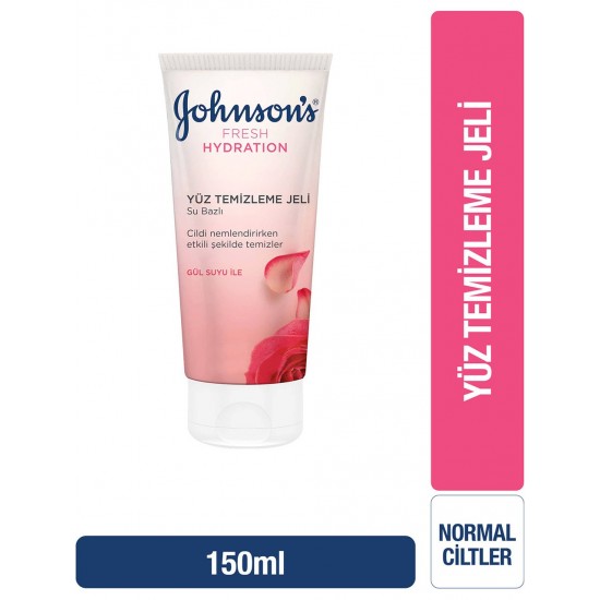 JOHNSON GUL SUYU YUZ TEMIZLEME JELI 150 ML