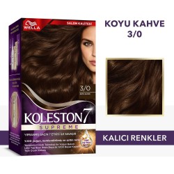 Koleston Set Saç Boyası 3/0 Koyu Kahve Koleston Set Saç Boyası 3/0 Koyu Kahve