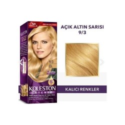 Koleston Intense Saç Boyası 9/3 Açık Altın Sarısı  Koleston Intense Saç Boyası 9/3 Açık Altın Sarısı