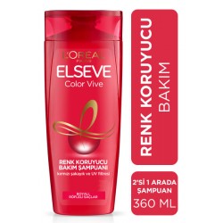 L'Oréal Paris Elseve Colorvive Renk Koruyucu Bakım Şampuanı 2'si 1 Arada 360 ml L'Oréal Paris Elseve Colorvive Renk Koruyucu Bakım Şampuanı 2'si 1 Arada 360 ml