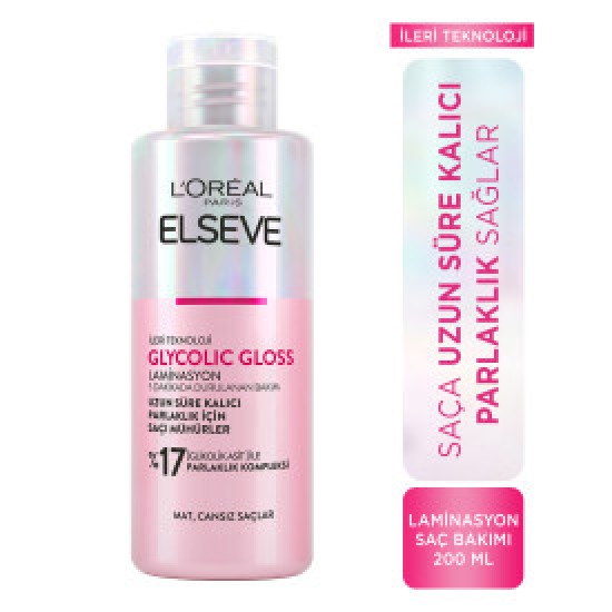 ELSEVE LAMINASYON GLYCOLIC GLOSS 200ML