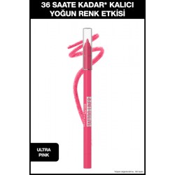 Maybelline New York Tattoo Liner Jel Göz Kalemi - Ultra Pink Maybelline New York Tattoo Liner Jel Göz Kalemi - Ultra Pink