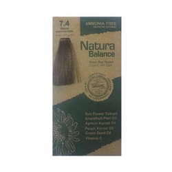 Natura Balance Krem Saç Boyası Tarçın 7.4 Natura Balance Krem Saç Boyası Tarçın 7.4