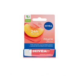 Nivea Dudak Bakım Kremi ve Dudak Parlatıcısı Şeftali 4,8 g 24 Saat Nem Nivea Dudak Bakım Kremi ve Dudak Parlatıcısı Şeftali 4,8 g 24 Saat Nem