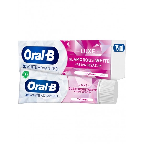 ORAL-B MACUN 3DWHITE GLAMOROUS 75ML