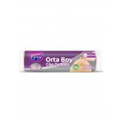 Parex Çöp Torbası Büzgülü Orta Boy15 Adet Vanilya Kokulu Parex Çöp Torbası Büzgülü Orta Boy15 Adet Vanilya Kokulu