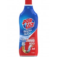 Por Çöz Ekstra Güçlü Lavabo Açıcı Jel 1000 ml Por Çöz Ekstra Güçlü Lavabo Açıcı Jel 1000 ml