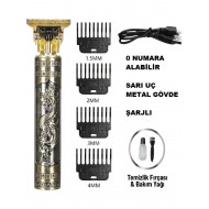 Saç Sakal Kesme Traş Makinası Şarjlı 