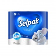 Selpak 3 Katlı Tuvalet Kağıdı 32'li Selpak 3 Katlı Tuvalet Kağıdı 32'li