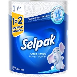 Selpak Dev Rulo Havlu 1=2 Selpak Dev Rulo Havlu 1=2
